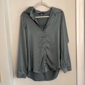Pacsun silky button down
